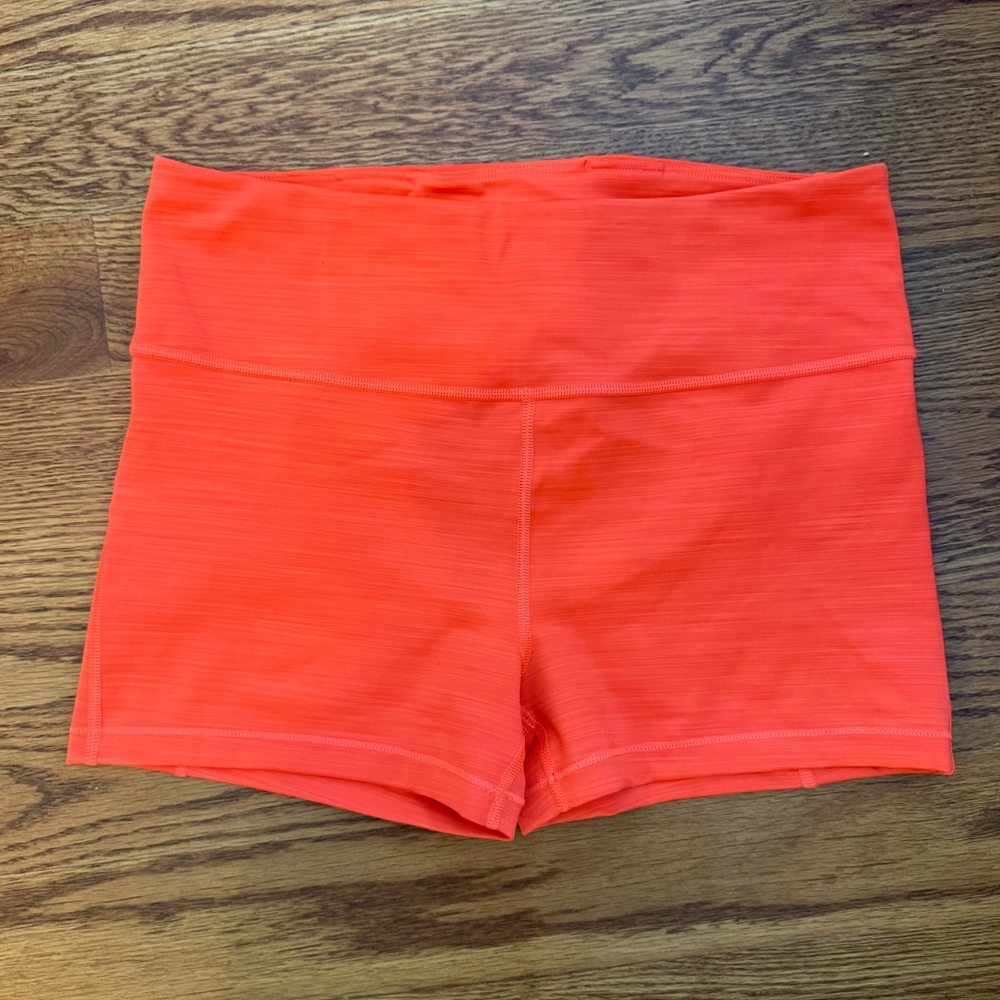 Athleta Ultimate 3” short size M Orange Shorts